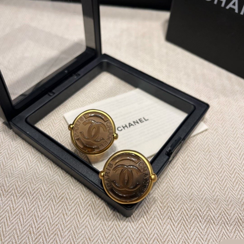 Ch*el earrings